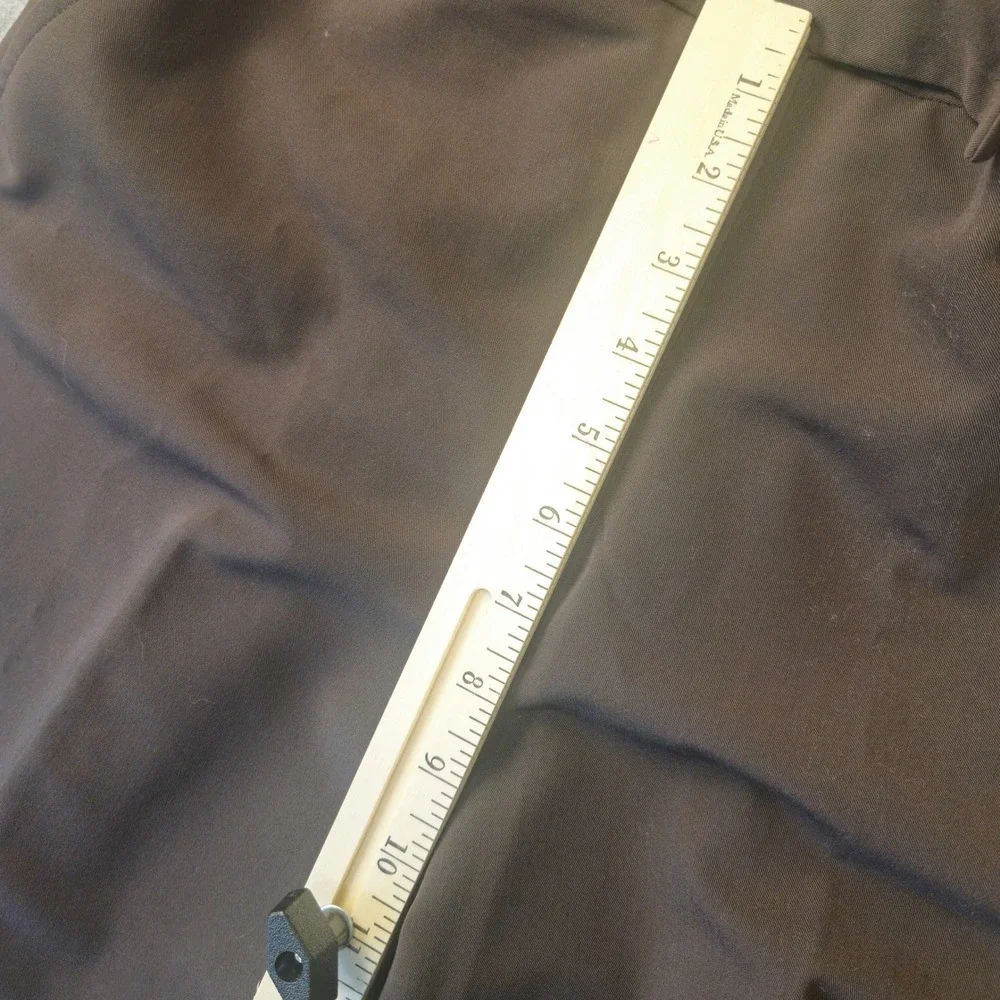 Larry Levine Petite Brown Straight Leg Dress Pants Womens 16P NWT Office Career